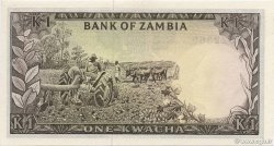 1 Kwacha ZAMBIE  1969 P.10b NEUF