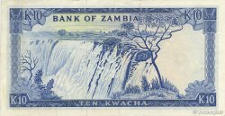 10 Kwacha ZAMBIE  1969 P.12a SUP