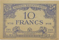10 Francs Scolaire FRANCE régionalisme et divers  1940  SUP