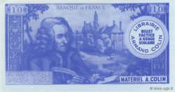 10 Francs Voltaire Scolaire FRANCE régionalisme et divers  1964  SPL