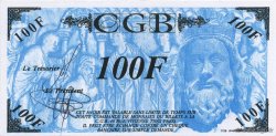 100 Francs Clovis FRANCE regionalismo e varie  1996 