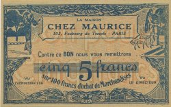 5 Francs FRANCE regionalism and various  1930  UNC-