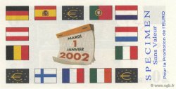 20 Euro Spécimen FRANCE regionalismo e varie  1998  FDC