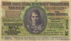10 Shillings IRLANDE  1935  TTB