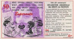 50 Francs FRANCE regionalismo e varie  1994  FDC