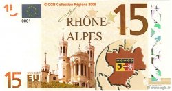 15 Euro FRANCE régionalisme et divers  2008  NEUF