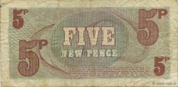 5 New Pence ANGLETERRE  1972 P.M044a TB