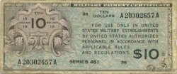 10 Dollars ÉTATS-UNIS D AMÉRIQUE  1946 P.M007