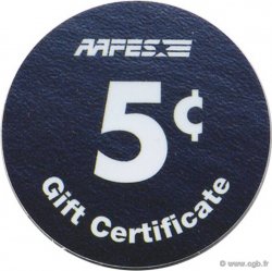 5 Cents AAFES ÉTATS-UNIS D