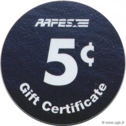 5 Cents AAFES ÉTATS-UNIS D