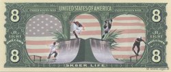 8 Dollars UNITED STATES OF AMERICA  2002  UNC
