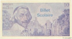 10 Francs Richelieu Scolaire FRANCE régionalisme et divers  1961  SUP