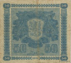 50 Markkaa FINLANDE  1939 P.072 TTB