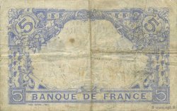 5 Francs BLEU FRANCE  1916 F.02.44 TB+