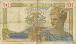 50 Francs CÉRÈS FRANCE  1936 F.17.29 TB