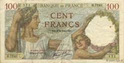 100 Francs SULLY FRANCE  1940 F.26.22