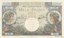 1000 Francs COMMERCE ET INDUSTRIE FRANCE  1940 F.39.02 TTB