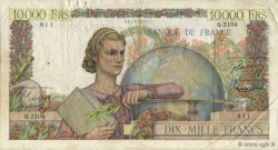 10000 Francs GÉNIE FRANÇAIS FRANCE  1951 F.50.55 TB