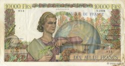10000 Francs GÉNIE FRANÇAIS FRANCE  1952 F.50.57 TB+