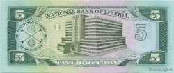 5 Dollars LIBERIA  1991 P.20 NEUF