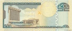 500 Pesos Oro RÉPUBLIQUE DOMINICAINE  2006 P.172var ST