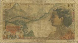 100 Francs La Bourdonnais ÎLE DE LA RÉUNION  1946 P.45a B