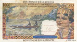 20 NF sur 1000 Francs Union Française ÎLE DE LA RÉUNION  1967 P.55a SUP