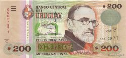200 Pesos Uruguayos URUGUAY  2006 P.089a