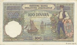 100 Dinara YOUGOSLAVIE  1929 P.027b SPL