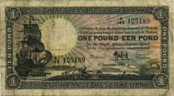 1 Pound AFRIQUE DU SUD  1945 P.084f TB