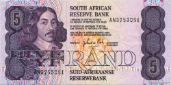 5 Rand AFRIQUE DU SUD  1981 P.119d