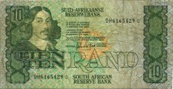 10 Rand SOUTH AFRICA  1982 P.120c F-