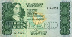 10 Rand AFRIQUE DU SUD  1985 P.120d TTB+