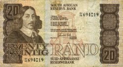 20 Rand AFRIQUE DU SUD  1982 P.121c