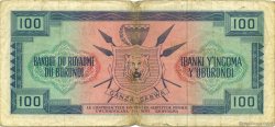 100 Francs BURUNDI  1964 P.12a TB+