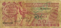 50 Francs BURUNDI  1971 P.22b B
