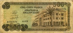 500 Francs BURUNDI  1975 P.24c pr.TB