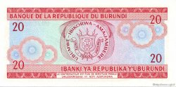 20 Francs BURUNDI  1983 P.27b pr.NEUF
