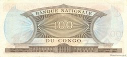 100 Francs RÉPUBLIQUE DÉMOCRATIQUE DU CONGO  1962 P.006a SUP+