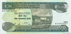 100 Birr ETIOPIA  2000 P.50b