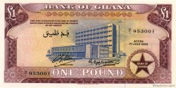 1 Pound GHANA  1958 P.02a pr.NEUF