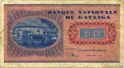 50 Francs KATANGA  1960 P.07a pr.TB