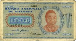 1000 Francs KATANGA  1960 P.10a pr.TB