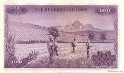 100 Shillings KENYA  1972 P.10c SUP