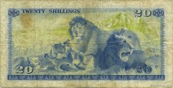 20 Shillings KENYA  1975 P.13b TB