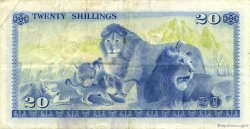 20 Shillings KENYA  1977 P.13d TTB