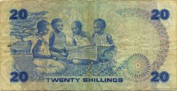 20 Shillings KENYA  1981 P.21a TB