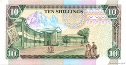 10 Shillings KENYA  1989 P.24a SPL