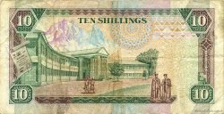 10 Shillings KENYA  1991 P.24c TTB