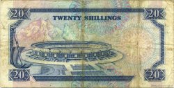 20 Shillings KENYA  1989 P.25b TB